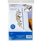 Janlynn Stamped Cross Stitch Pillowcase Pair 20"X30"