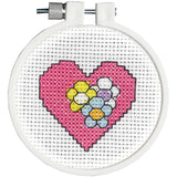 Janlynn/Kid Stitch Mini Counted Cross Stitch Kit 3" Round