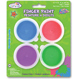 Finger Paint Tubs .7oz 4/Pkg