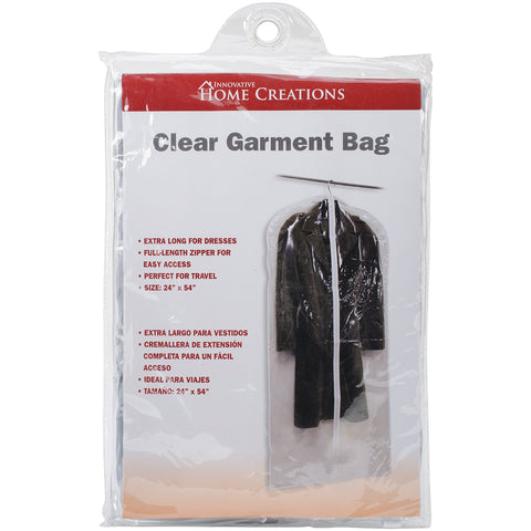 Innovative Home Creations Clear Dress/Suit Bag