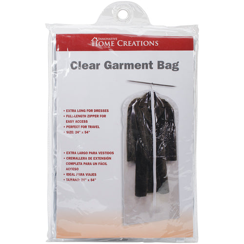 Innovative Home Creations Clear Dress/Suit Bag