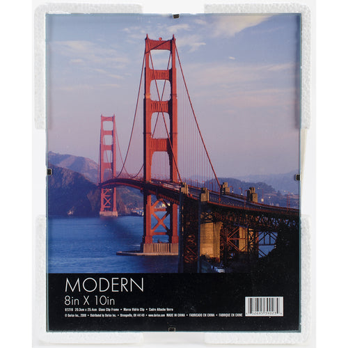 Glass Clip Photo Frame 8"X10"