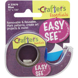 Lee Products Crafter's Easy See Removable Tape .5"X720"