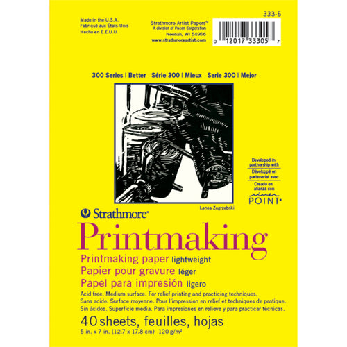 Strathmore Printmaking Paper Pad 5"X7"