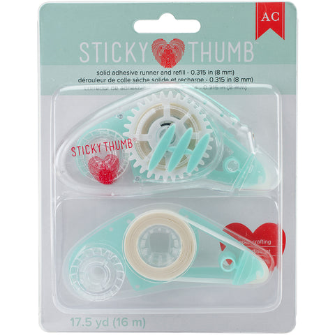 Sticky Thumb Adhesive Runner & Refill