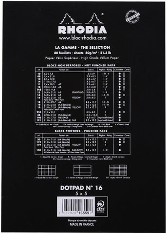 Rhodia Dot Pad 6"X8.25"