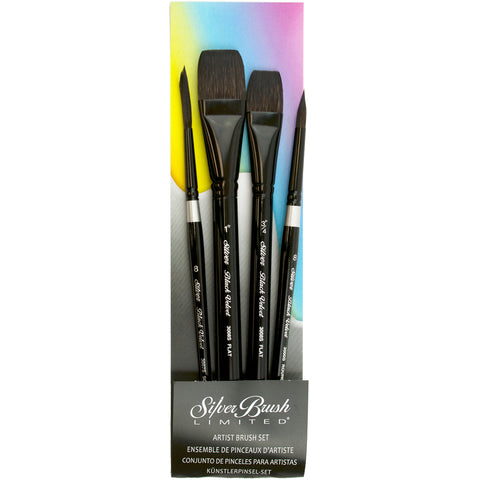 Black Velvet(R) Master Watercolor Set 4/Pkg