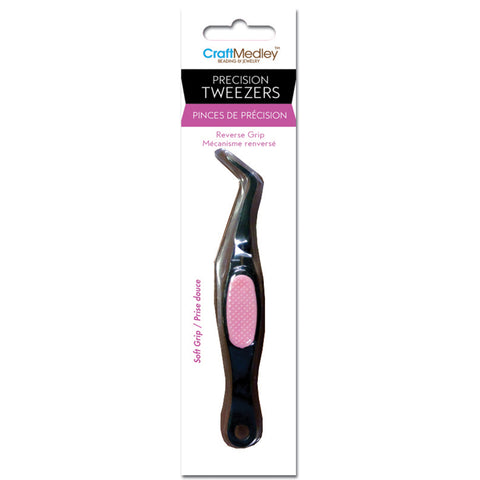 Precision Tweezer W/Soft Grip Handle