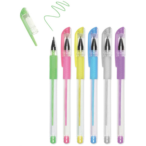 Living In Color Color-Flow Gel Pen Set 6/Pkg