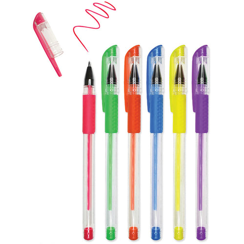 Living In Color Color-Flow Gel Pen Set 6/Pkg