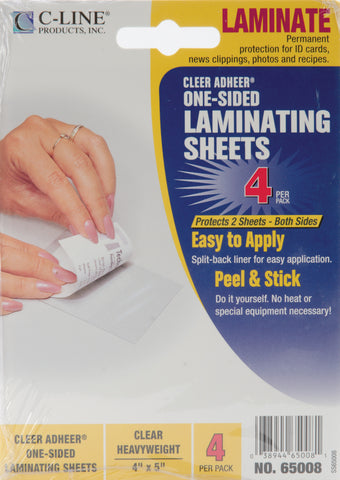 Cleer Adheer Heavyweight Laminating Sheets