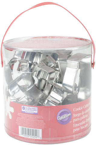 Metal Cookie Cutter Set 18/Pkg