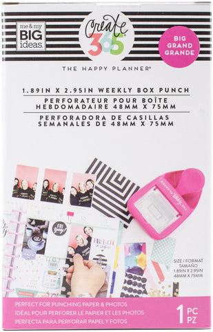 Happy Planner Big Weekly Box Punch
