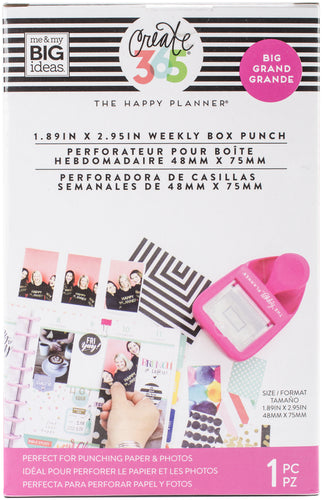 Happy Planner Big Weekly Box Punch