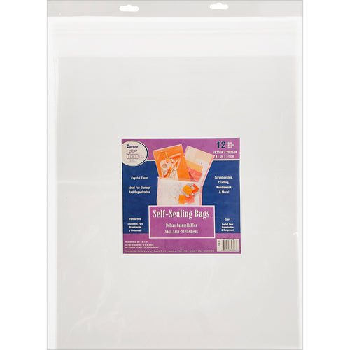 Darice Self-Sealing Bags 12/Pkg