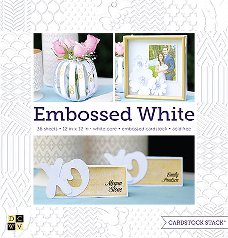 DCWV Single-Sided Cardstock Stack 12"X12" 36/Pkg