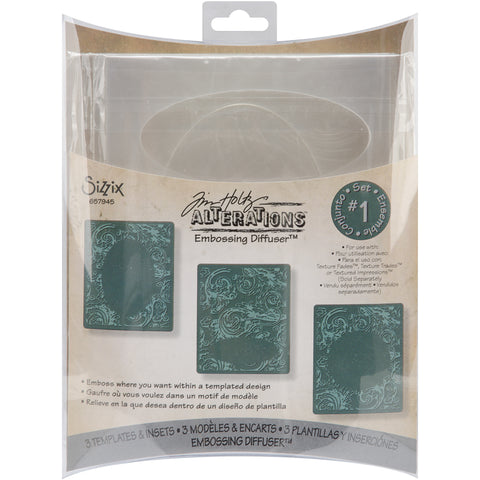 Sizzix BIGkick/Big Shot/Vagabond Embossing Diffusers 3/Pkg