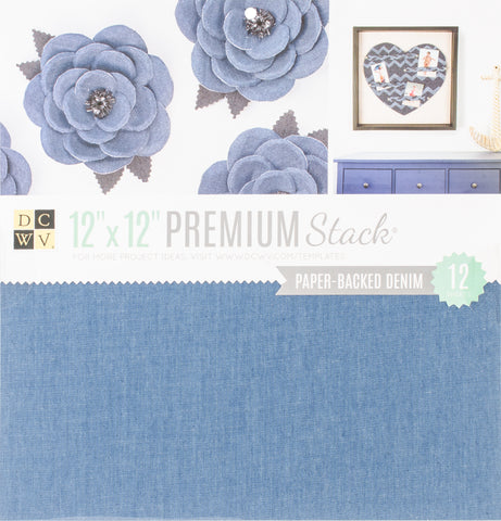 DCWV Single-Sided Specialty Stack 12"X12" 12/Pkg