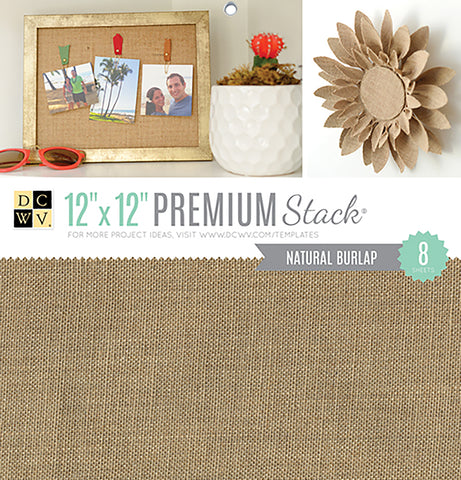 DCWV Single-Sided Specialty Stack 12"X12" 8/Pkg