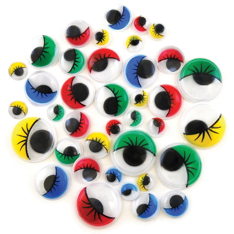 Paste-On Googly Eyes 72/Pkg