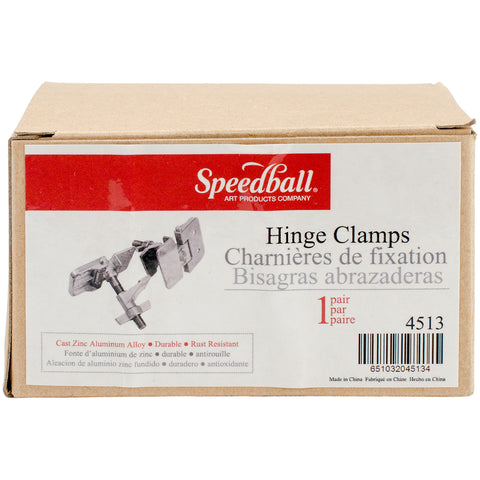 Speedball Hinge Clamp Pair For Screen Printing