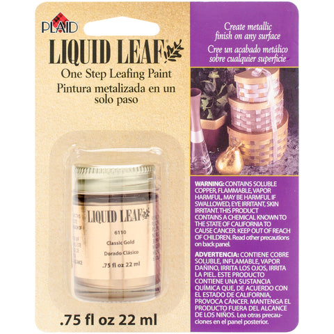 Liquid Leaf One-Step Leafing Paint .75oz