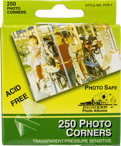 Photo Corners Self-Adhesive .5" 250/Pkg