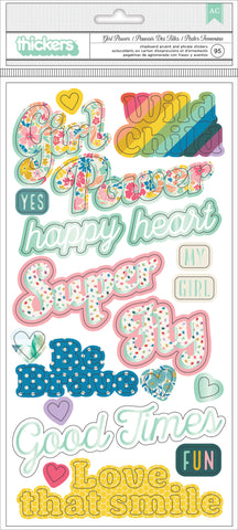 Wild Child Thickers Stickers 5.5"X11" 95/Pkg