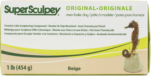 Super Sculpey Polymer Clay 1lb
