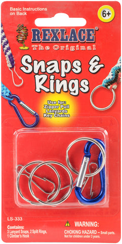 Rexlace Snaps & Rings