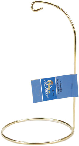 Metal Ornament Stand 7"