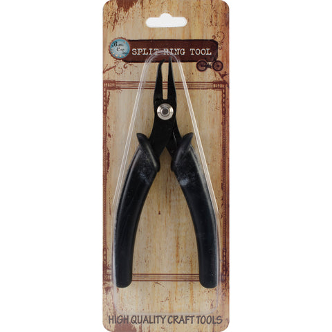 Split Ring Tool For Bottle Cap Pendants Rubber Handles
