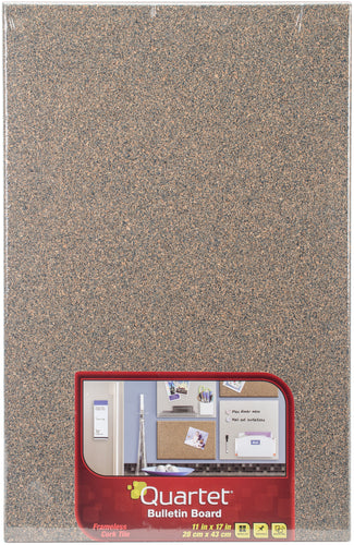 Quartet Cork Bulletin Board Tile 11"X17"