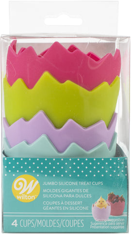 Silicone Jumbo Treat Cups 4/Pkg