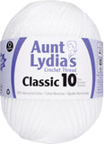 Aunt Lydia's Classic Crochet Thread Size 10 Jumbo