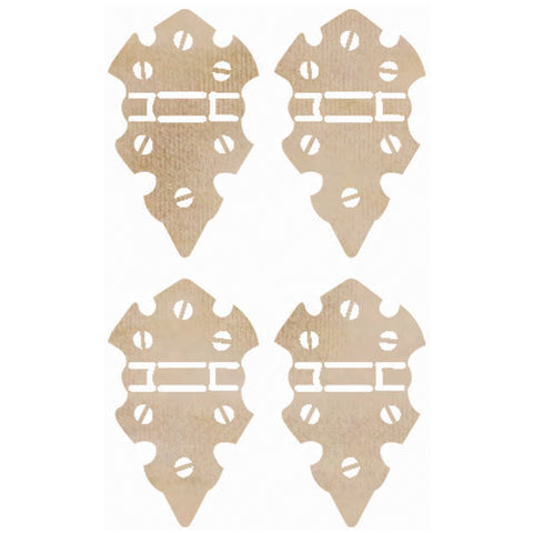 Kaisercraft Wood Flourishes 4/Pkg