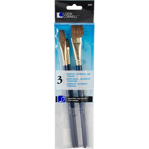 Natural Hair Camel Brush Set