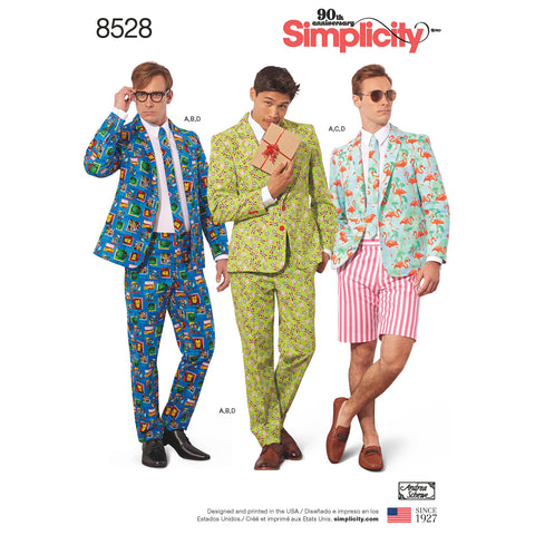Simplicity Andrea Schewe Mens Costume Suit