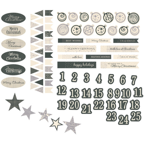 Be Merry And Classic Ephemera 93/Pkg