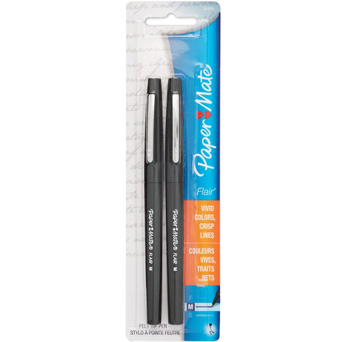 Paper Mate Flair Medium Felt Tip 2/Pkg