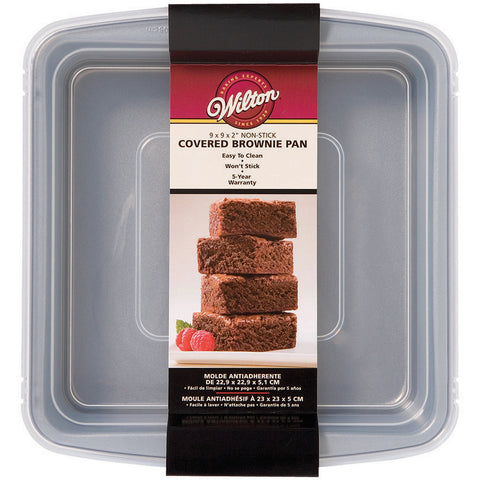 Recipe Right Covered Brownie Pan