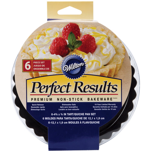 Perfect Results Tart/Quiche Pans 6/Pkg