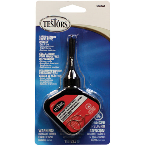 Testors Liquid Cement For Plastics