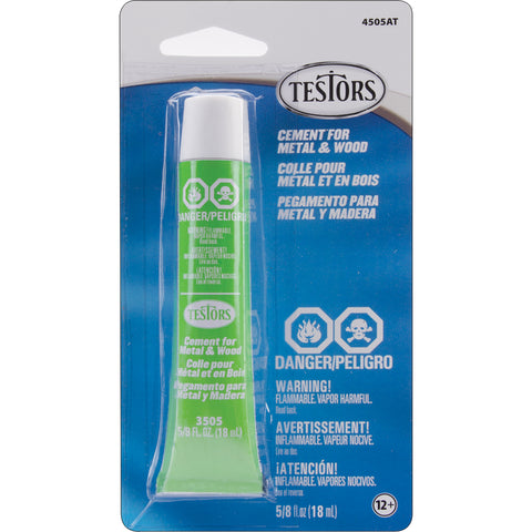 Testors Cement For Wood & Metal