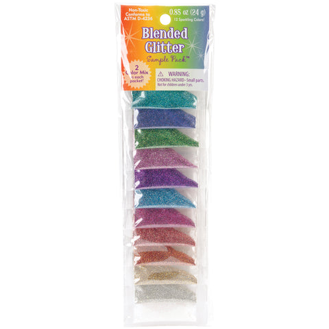 Glitter Sample Pack 2g 12/Pkg