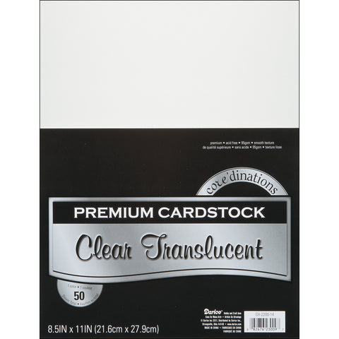 Darice Vellum Value Pack 8.5"X11" 50/Pkg