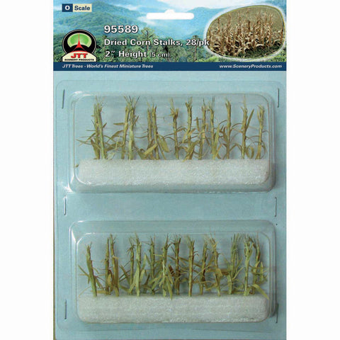 Dried Corn Stalks 2" Tall 28/Pkg