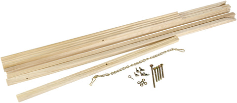 Natural Wood Floor Easel