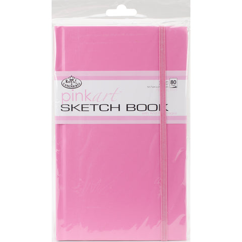 Pink Art Artist Sketch Book 5"X8.25"