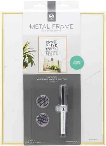 Marble Frame Dry Erase Board